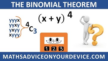 Why Binomial Theorem and Coefficients (Ep.1 of 5) 📱 www.mathsadviceonyourdevice.com