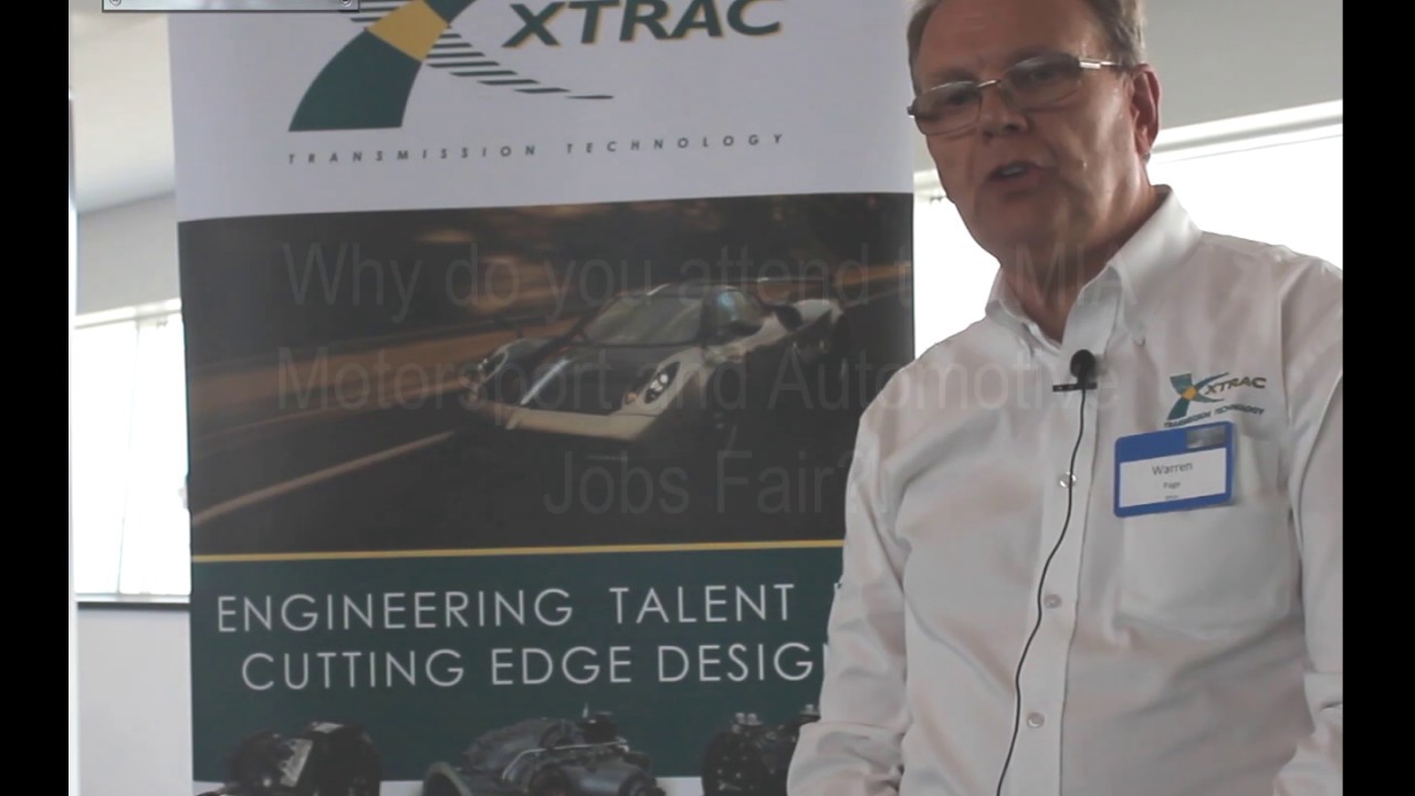 Xtrac talk about why they attend the MIA Motorsport and Automotive Jobs