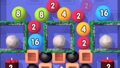 Bubble Buster 2048 Gameplay Hard Level 75 Walkthrough