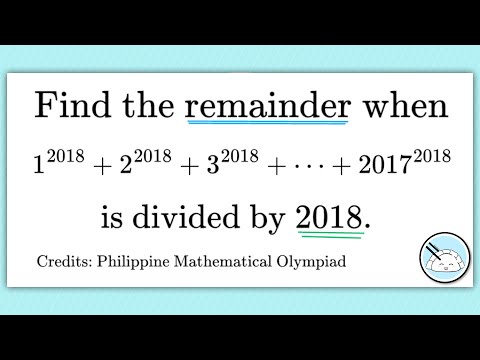 [PMO] A Chinese Remainder Theorem Application || High School Math