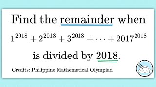 [PMO] A Chinese Remainder Theorem Application || High School Math