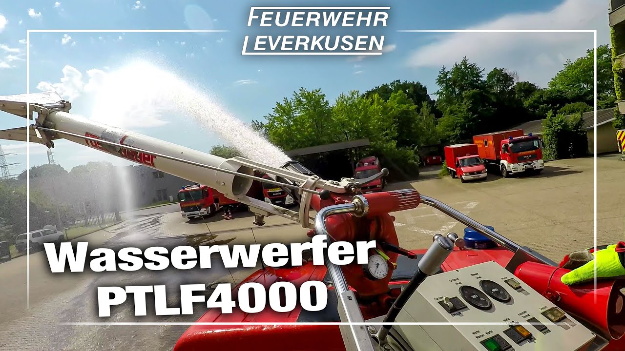 Feuerwehr Leverkusen - Wasserwerfer PTLF4000