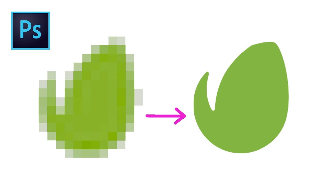 กราฟิก แบบ raster 2022 Convert a Low Resolution Logo into a High Res Vector Graphic in Photoshop