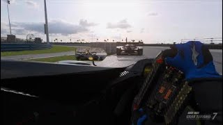 Gran Turismo 7 - PsVr2 - Winning at Daytona with Race Engineer Feedback.