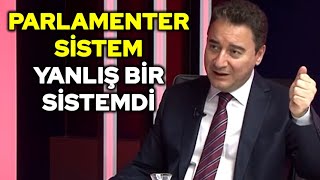 Babacan Güçlendirilmiş Parlamenter Sistemi Ve Eski Parlamenter Sistemle Arasındaki Farkı Anlatıyor