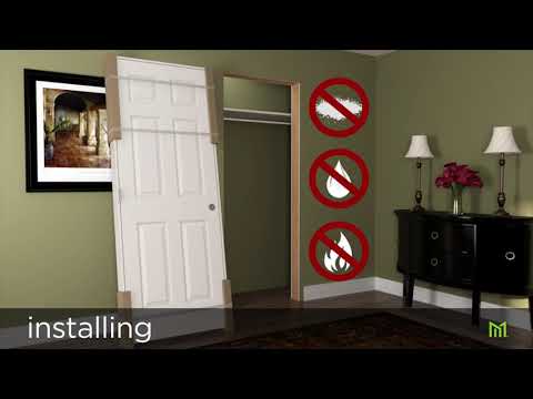 How to Install Flat Jamb Prehung Interior Door