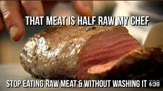 SHOULD YOU WASH MEAT BEFORE COOKING IT? #meat| Best way to #clean blood from meat| remove smell