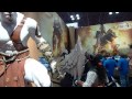 God of war Ascension booth at NY Comic Con Jacob Javits Center