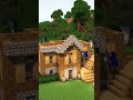 Building a Trio house in Minecraft #shorts #minecraft #gaming #viral