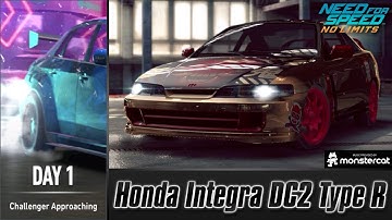 Need For Speed No Limits: Honda Integra DC2 Type R | Brothers Of Blackridge (Day 1)