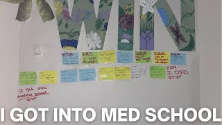 MEDICAL SCHOOL ACCEPTANCE (2021-2022 Cycle)