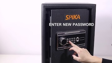 SPIKA safe box setting guide