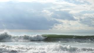 beach 4k ocean wave effects background sea water