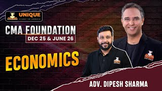 CMA FOUNDATION | MCQ SESSION | LECTURE 43 | DEC 25 &amp; JUNE 26 | ADV. DIPESH SIR