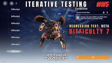 [Aether Gazer] Iterative Testing: Regression Test Beta - Constructs (Difficulty 7) #Week5