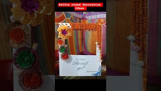 selfie stand decoration ideas | #diy #creative #craft #viral #short #selfie #ytshorts #papercraft