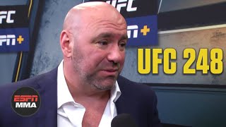 Dana White recaps Israel Adesanya’s win, Zhang Weili vs. Joanna Jedrzejczyk | UFC 248 | ESPN MMA