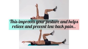 non-locomotor Exercise: Dead Bug SERIES- CLARK LOBIANO