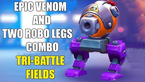 TANKS A LOT : REAL TIME BRAWOL - VENOM AND TOW LEG ROBO LEGS COMBO - ALL EPIC BATTLES