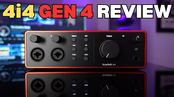 Focusrite Scarlett 4i4 4th Gen Review | Sound Test - Pros And Cons @zZoundsMusic