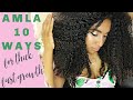 Amla 10 ways for thicker faster hair growth