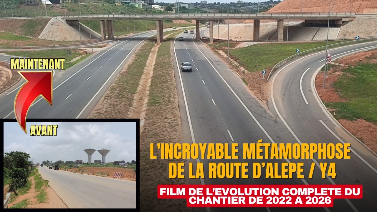 L'ECHANGEUR Y4 / ROUTE D'ALEPE, D'UNE ROUTE ORDINAIRE A UNE INFRASTRUCTURE DE CLASSE MONDIALE
