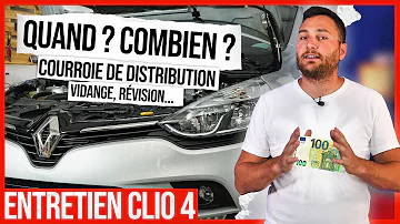 Renault Clio 4 quel prix pour la courroie de distribution ?