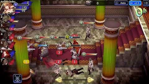 WotV FFBE - Porcelain Tower - My attempt at 18F-20F & EX 19F