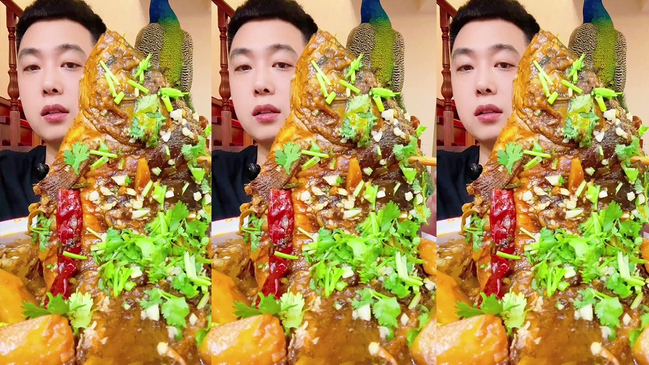 ASMR 吃播爆辣5斤大鲤鱼| | Asmr Mukbang Eating Show丨Eating Challenge丨Crucian Carp