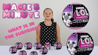 LOL Surprise MGAE Cares Unboxing Review | Macie’s Minute