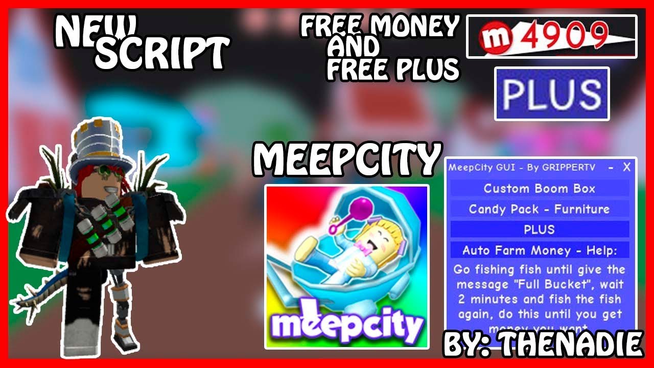 New Roblox Meepcity Scriptexploithack Free Money Free Plus And Gamepass - 