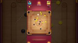 Slow Up 🫥 |Caroom pool Dic| game's paly #caroomgaming