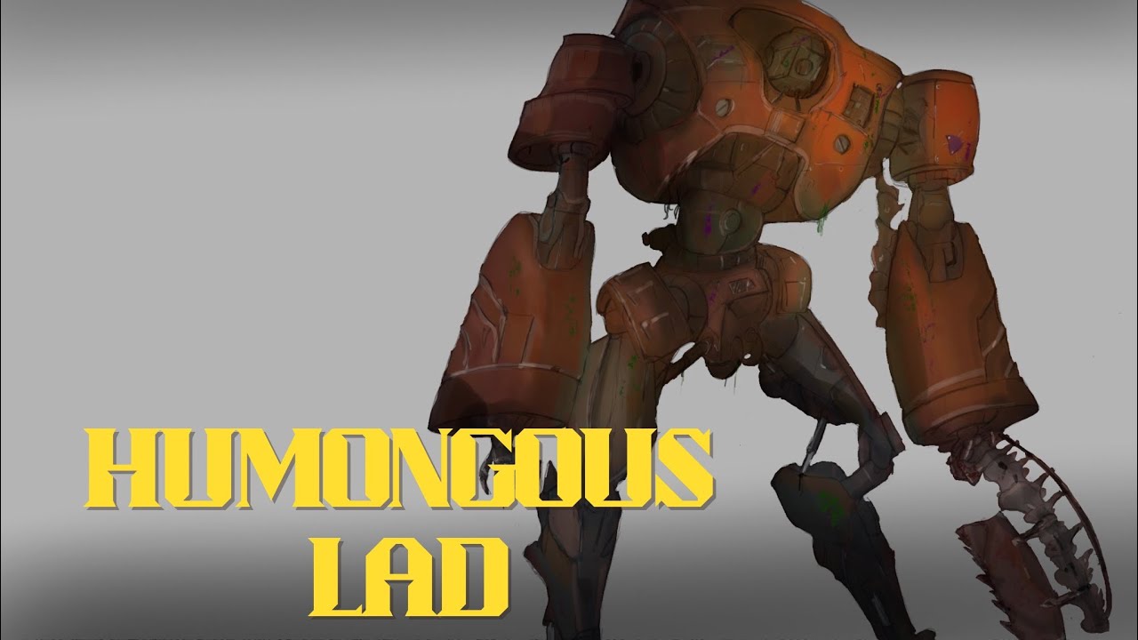Designing Robot Concept Art - YouTube