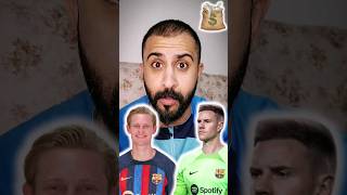 برشلونة يريد تخفيض راتب تير شتيجن ودي يونج ولكن؟ 🤔