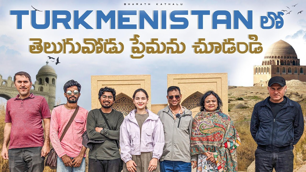 Indian youtuber exploring Turkmenistan see the love of people//Turkmenistan facts