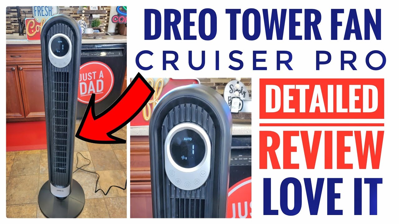 Dreo tower Fan 42 Cruiser Pro T1 Review - YouTube