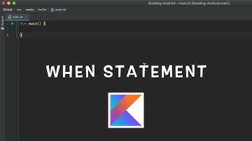 Kotlin Tutorial: when statement