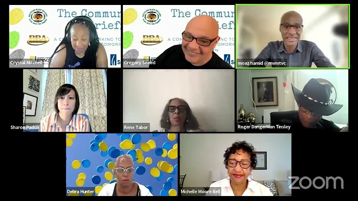 Community Briefing, Guests Sharon Padau and Moaz H...