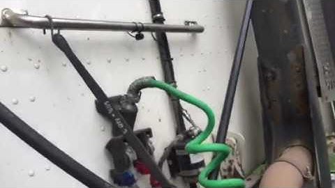 How to install a back up camera and monitor 2008 Peterbilt semi