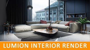 interior lumion modern house render