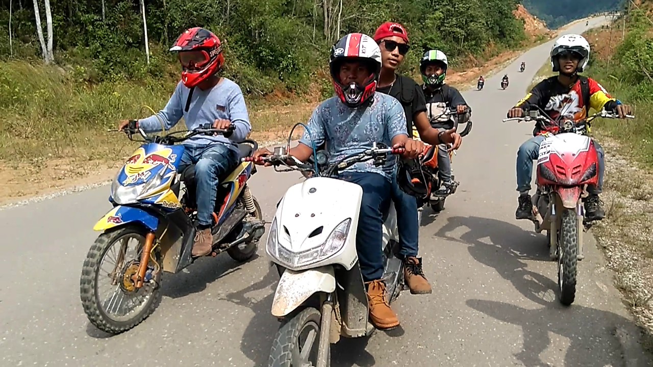 84 Foto Modifikasi Motor Mio Trail TeaModifikasi