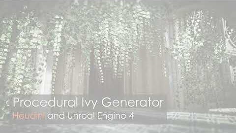 Foliage Generation in Houdini: Part 05