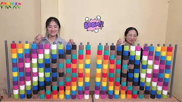 🎉 Double Fun | Colorful Ball Sorting Challenge with Friends 🌈