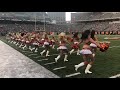 08/09/2018 Ben-Gal Cheerleaders Pre Game Performance (Bengals vs Bears)