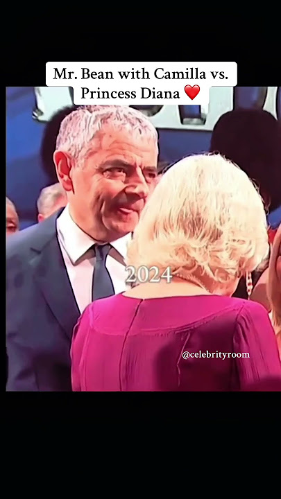 No one can replace Princess Diana ❤️👑 #rowanatkinson #mrbean #camilla #princessdiana #shorts