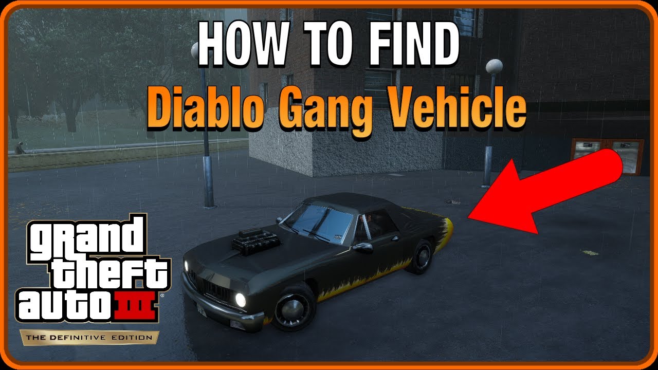 Diablo Stallion  GTA 3 Vehicle Stats, Locations, How To Get