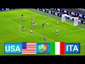 USMNT vs ITALY | International Friendly Soccer | eFootball Gameplay 