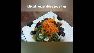 Healthy salad for diet, delicious snack for final world cup 2022 matches