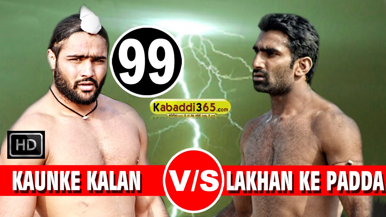 Kaunke Kalan Vs Lakhan Ke Padda 2nd Semifinal Match in Raikot (Ludhiana) By Kabaddi365.com