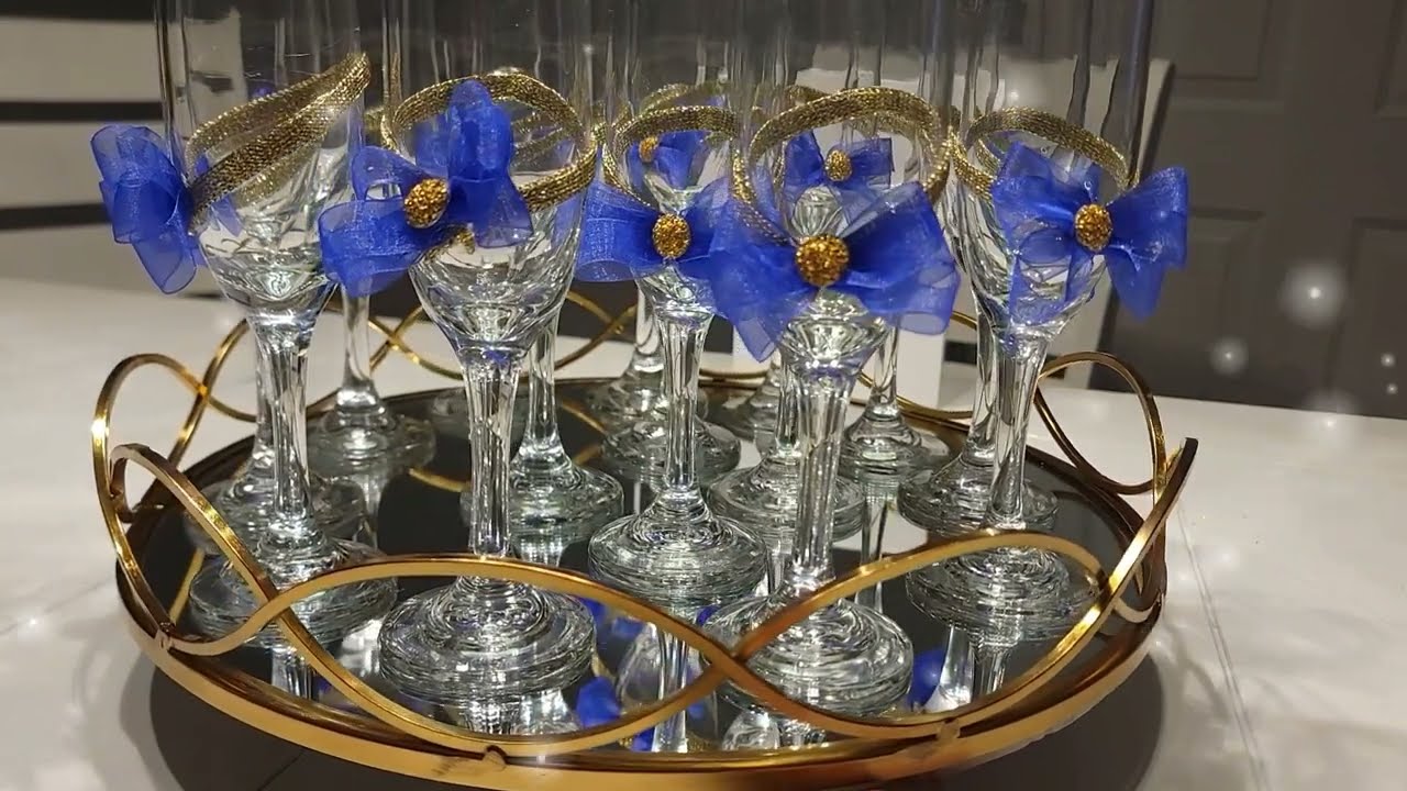 como decorar copas para 15